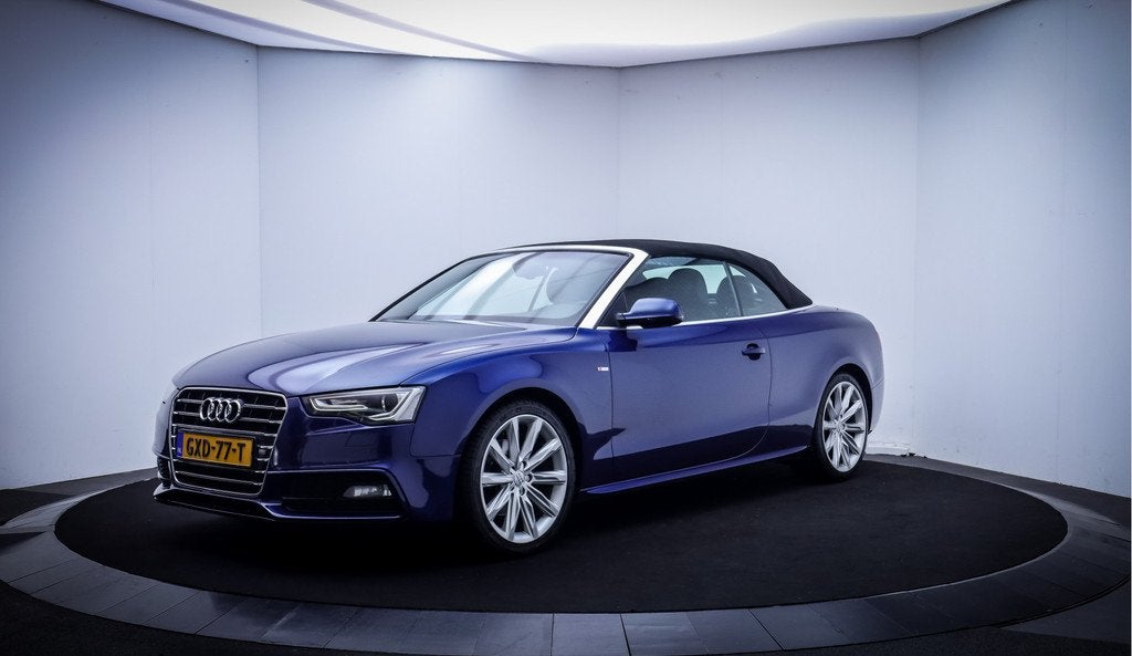 Audi A5 Cabriolet 1.8TFSI S-Tr. S-Line NAVI | LEER | SPORTST, Gebruikt, 4 cilinders, Cabriolet, Leder