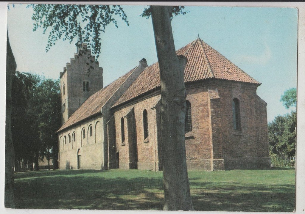 Anloo- NH Kerk- Ongelopen 1977, Verzenden, 1960 tot 1980, Ongelopen, Drenthe