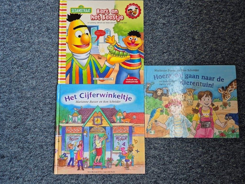 Te koop 3 boekjes, Bert en Ernie, Cijferwinkeltje, dieren, Boeken, Ophalen of Verzenden, Zo goed als nieuw, Fictie algemeen