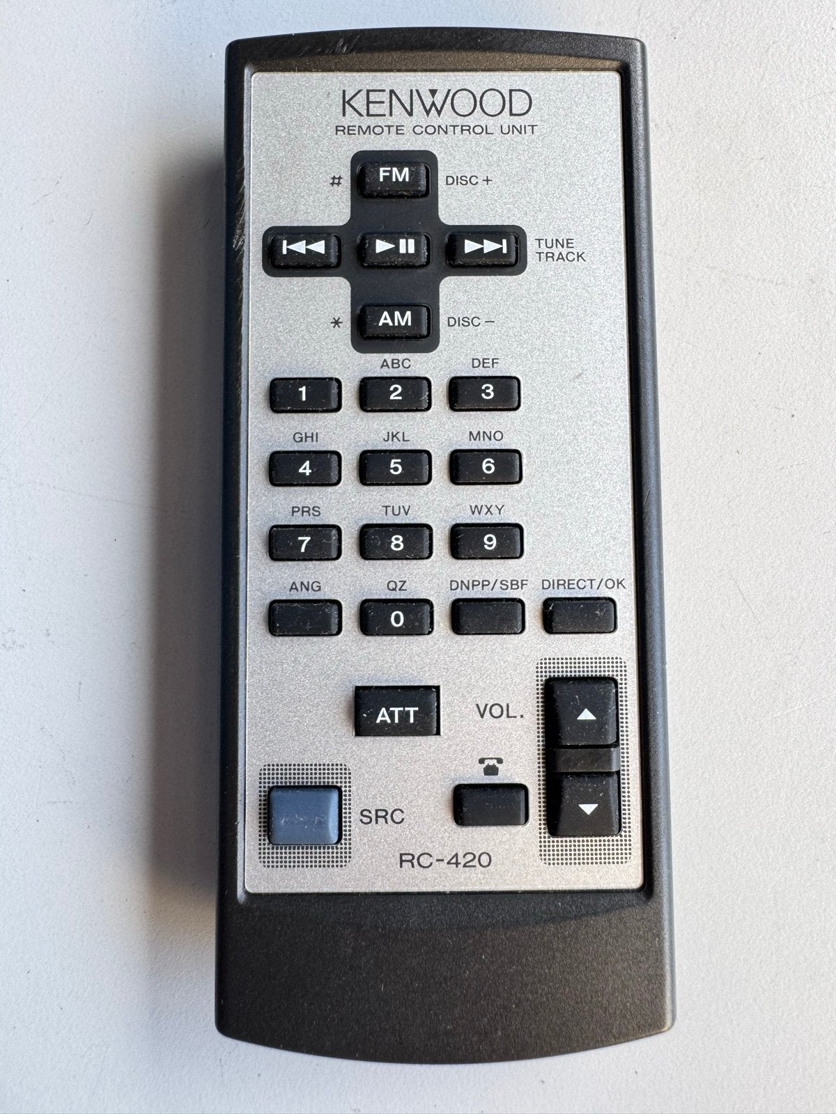 Kenwood RC-420 Afstandsbediening, Auto diversen, Ophalen of Verzenden, Zo goed als nieuw