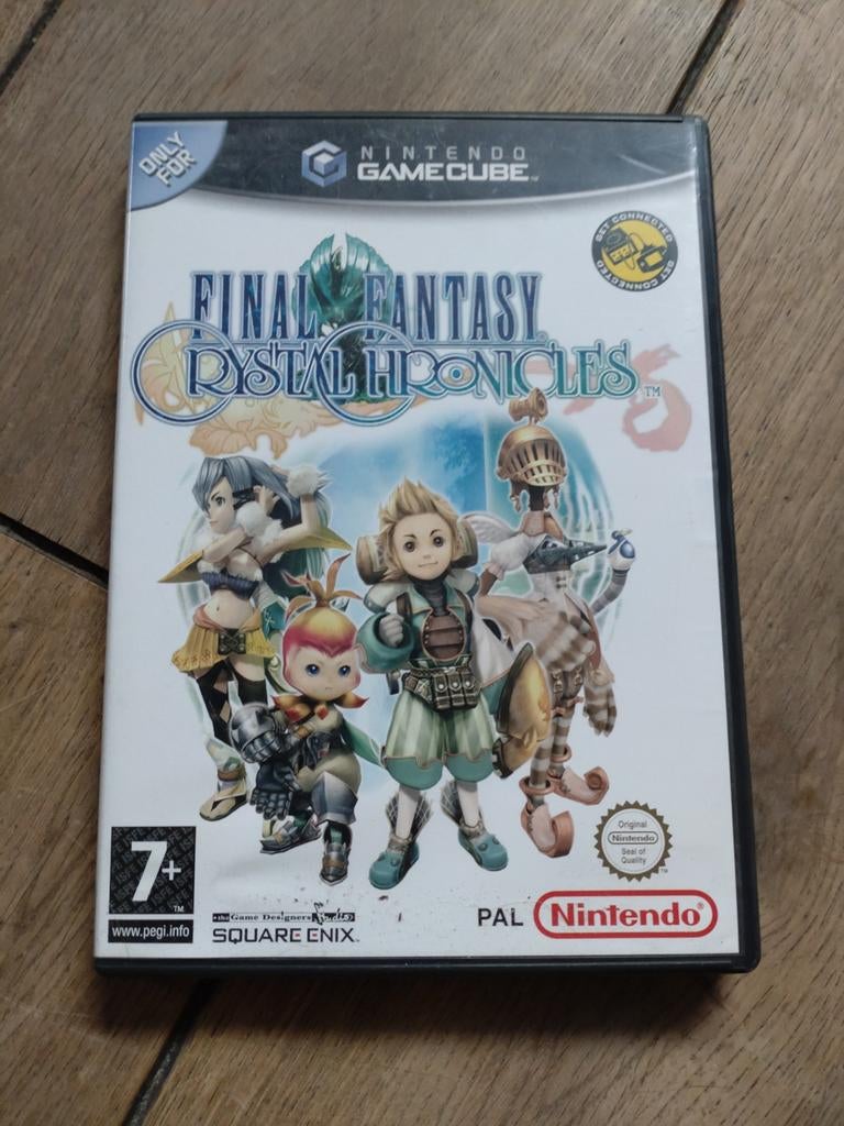 Final Fantasy Crystal Chronicles - GameCube (NL handleiding), Spelcomputers en Games, Games | Nintendo GameCube, Ophalen of Verzenden