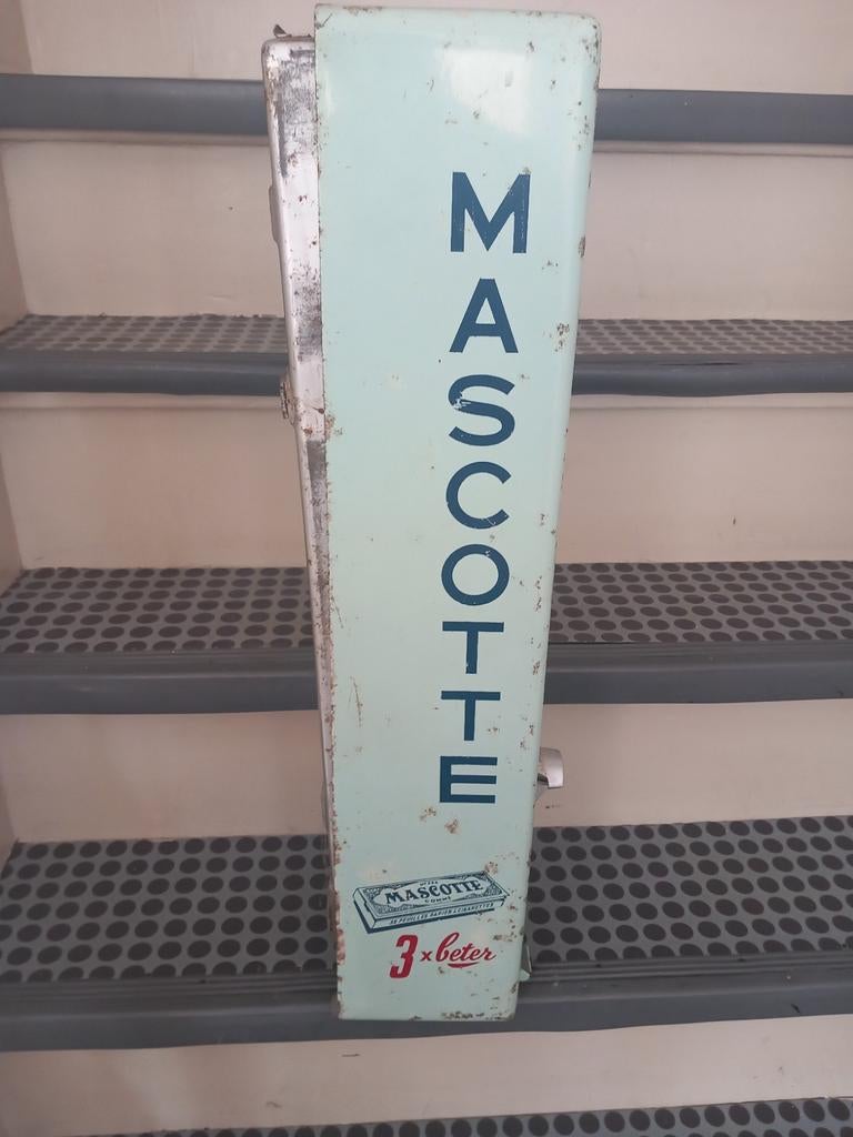 Mascotte vloeitjes automaat, Ophalen of Verzenden, Gebruikt