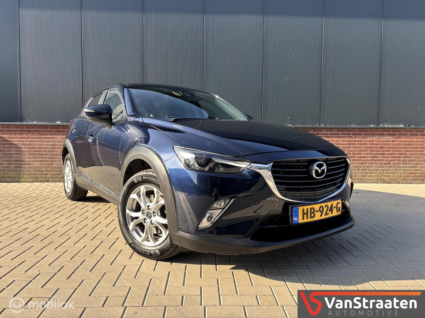 Mazda CX-3 2.0 SkyActiv-G 120 TS+ | Automaat | Carplay | NAP, Auto's, Mazda, 1998 cc, 4 cilinders, Blauw, Origineel Nederlands