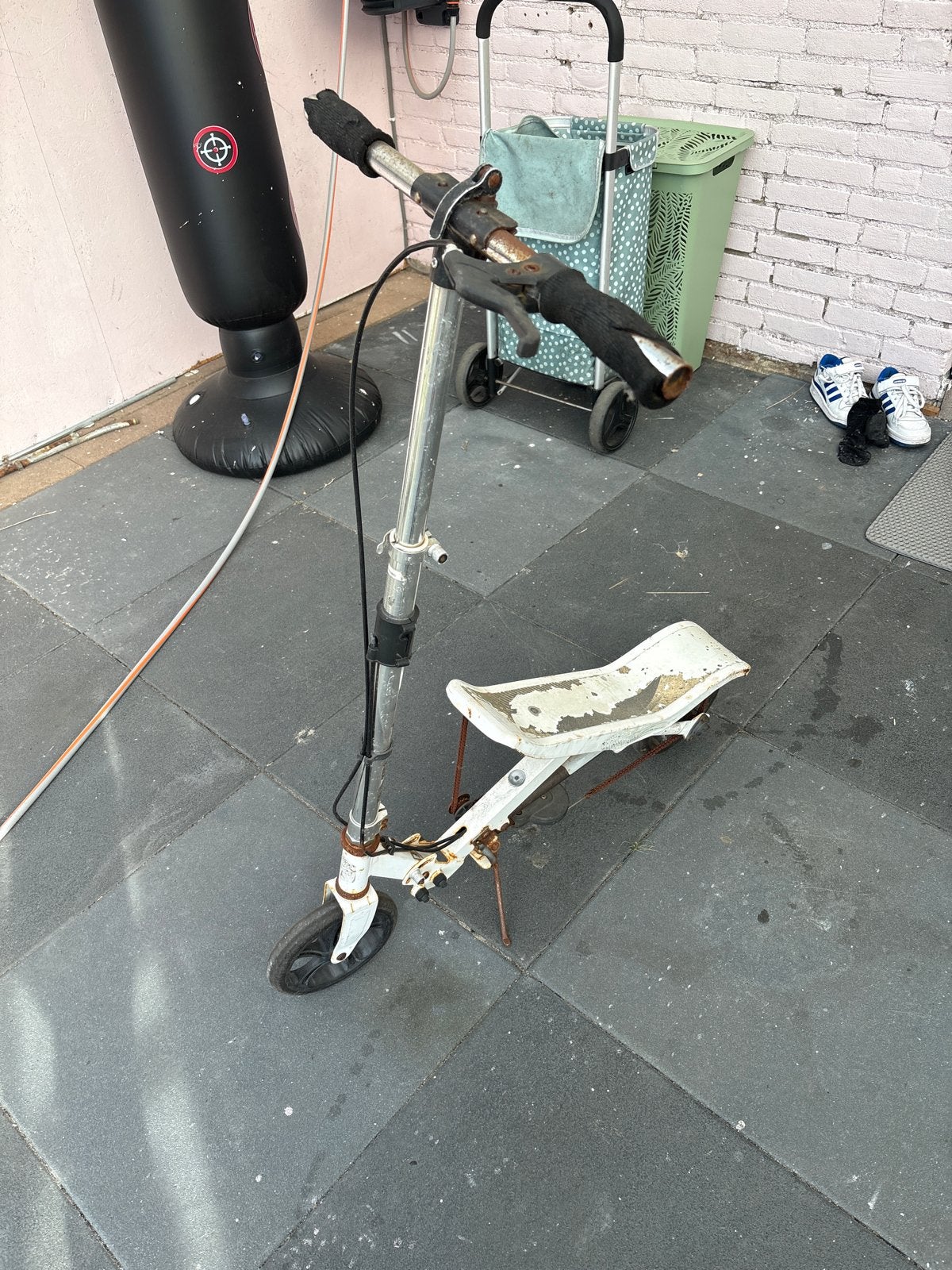 Oude step  space scooter, Ophalen, Gebruikt, Overige typen