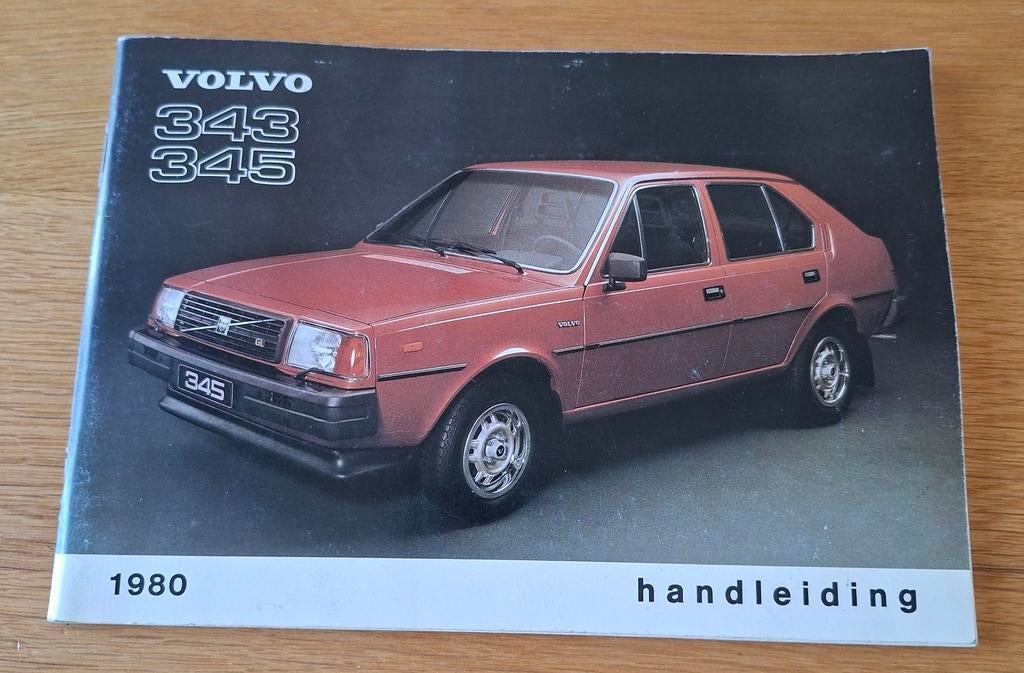 Handleiding / instruktieboekje Volvo 343 / 345 1980, Ophalen of Verzenden