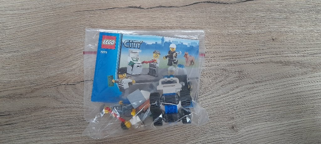 Lego 7279 City Politie Minifiguur verzameling, Lego, Compleet, Ophalen of Verzenden, Complete set