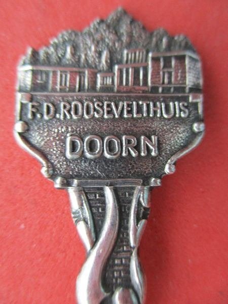 (A3350) Doorn F D Roosevelthuis, Ophalen of Verzenden, Gebruikt, Overige materialen, Bestek