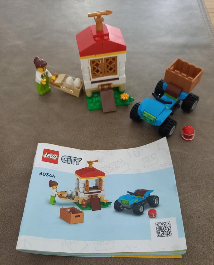 Lego City 60344 Kippenhok met Quad - Compleet & Gedemonteerd, City, Lego, Ophalen of Verzenden, Complete set