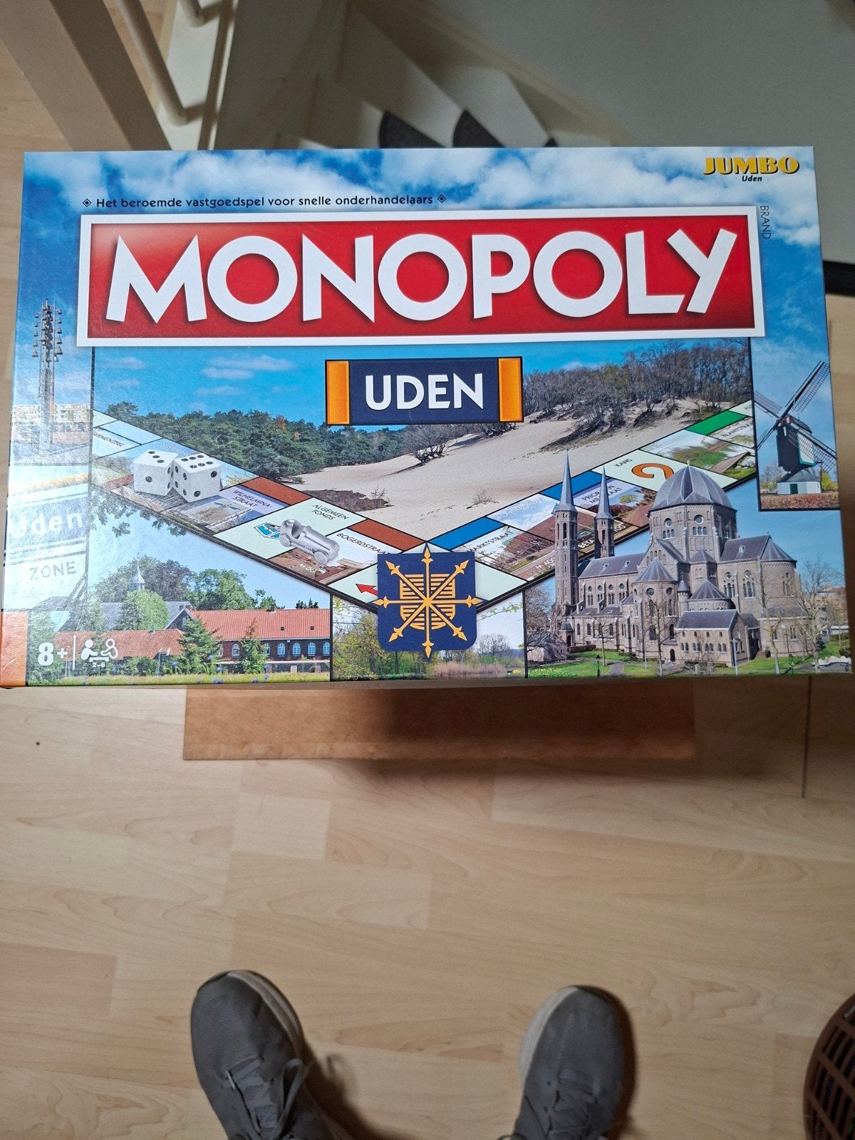Monopoly Uden - Het beroemde vastgoedspel, Drie of vier spelers, Ophalen of Verzenden, Gebruikt, Jumbo