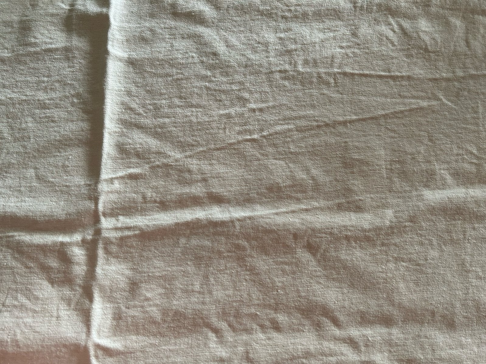 Heel licht geel katoenen lap - 75x154 cm, Hobby en Vrije tijd, Stoffen en Lappen, Gebruikt, Geel, Ophalen of Verzenden, 30 tot 120 cm