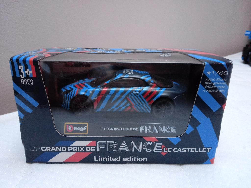 Alpine A110 1/43 Bburago, Hobby en Vrije tijd, Modelauto's | 1:43, Nieuw, Auto, Overige merken, Ophalen