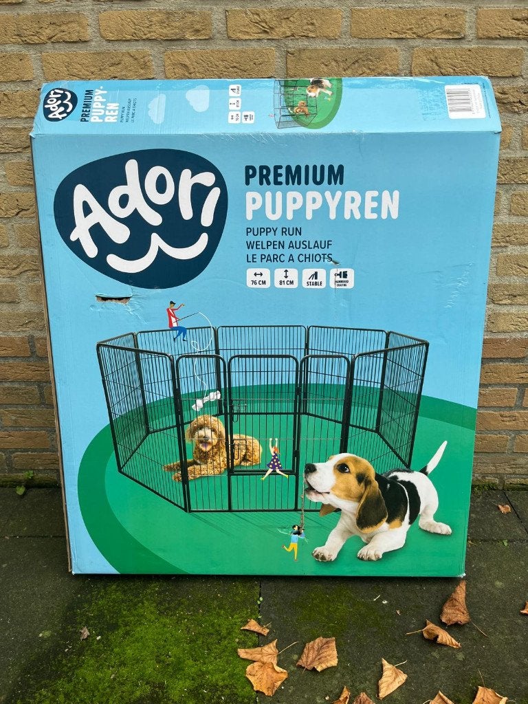 Adori Premium Puppyren, Ophalen, Zo goed als nieuw