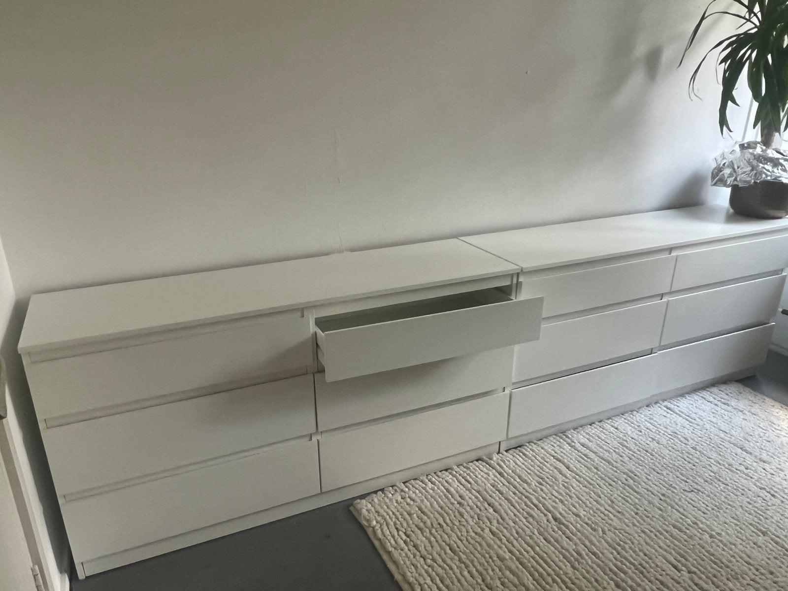 2x malm kast 160x78, Huis en Inrichting, Kasten | Ladekasten, Ophalen, 50 tot 100 cm, Zo goed als nieuw, Minder dan 100 cm