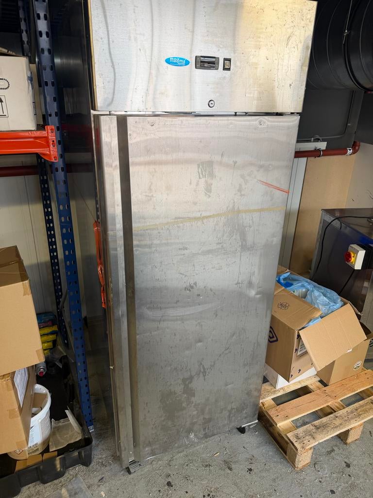 Koelkast op wielen - Maxima, Gebruikt, Minder dan 60 cm, 160 cm of meer, Vrijstaand
