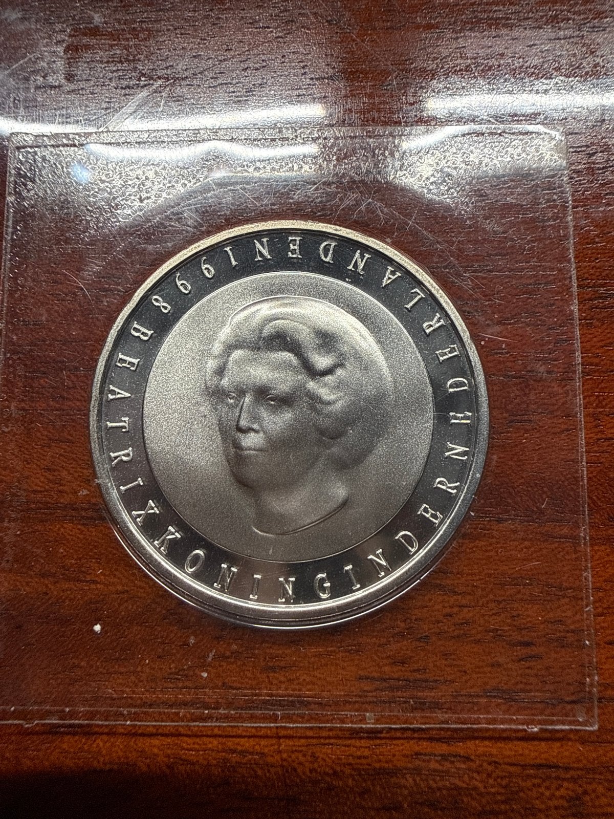 Zilveren 50 Gulden Munt Koningin Beatrix 1988, Verzenden, Koningin Beatrix, Zilver, Losse munt