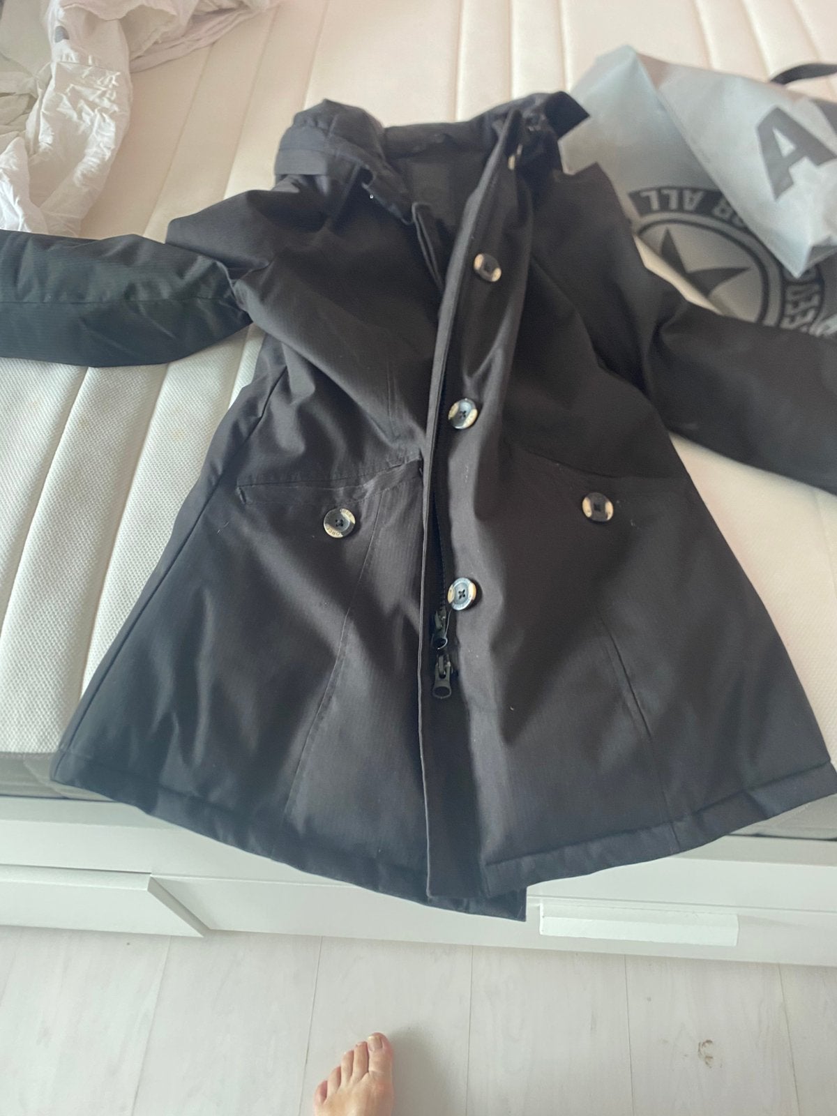 Airforce jas dames maat m, Ophalen, Zo goed als nieuw, Maat 38/40 (M), Zwart