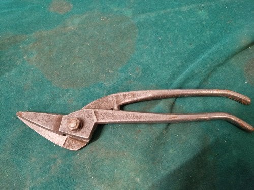 blikschaar pelikaan schaar vintage, Ophalen of Verzenden, 'T Olde Gre-j, Info@toldegrej.nl, Endepoelstraat 20f Didam