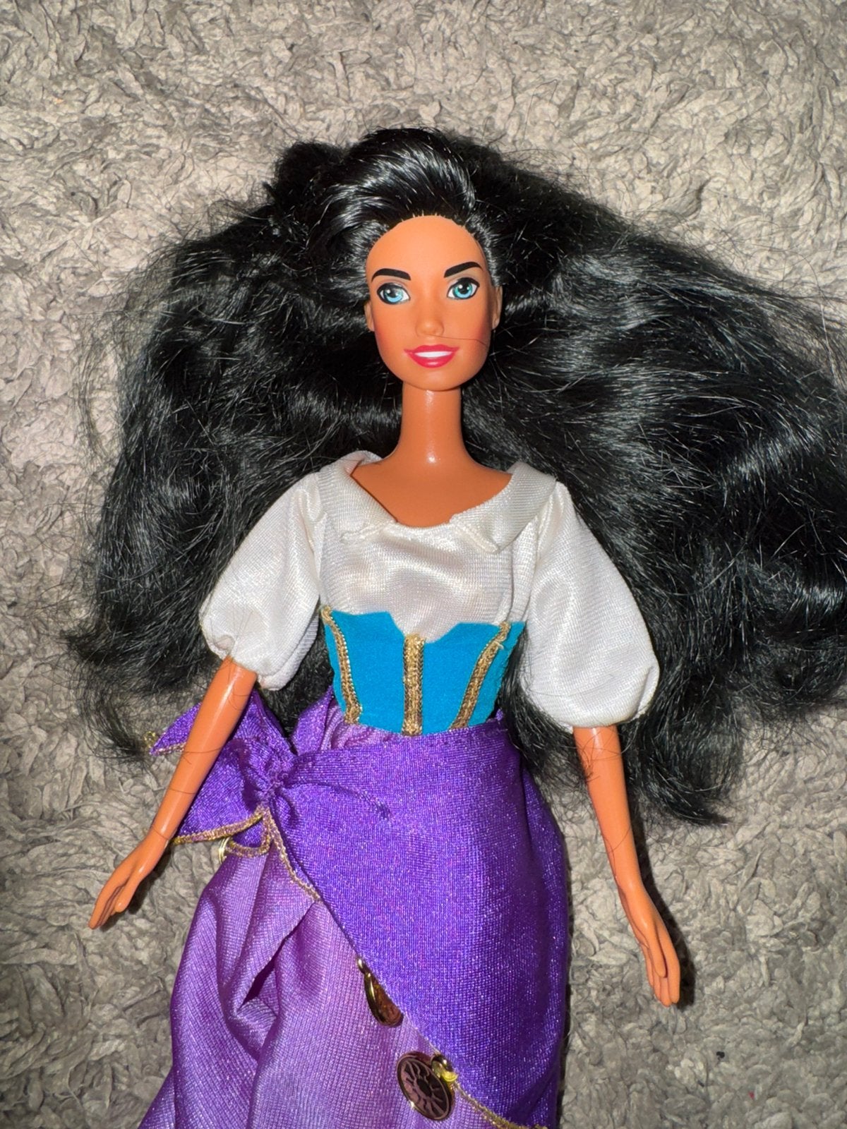 Vintage Disney Esmeralda pop –  Notre Dame – jaren 90, Ophalen of Verzenden, Gebruikt, Pop