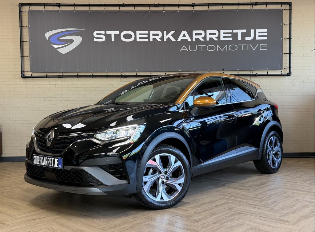Renault Captur 1.3 TCe 140 R.S. Line | Groot Navi | Stoel, S, Gebruikt, Zwart, 4 cilinders, Leder en Stof