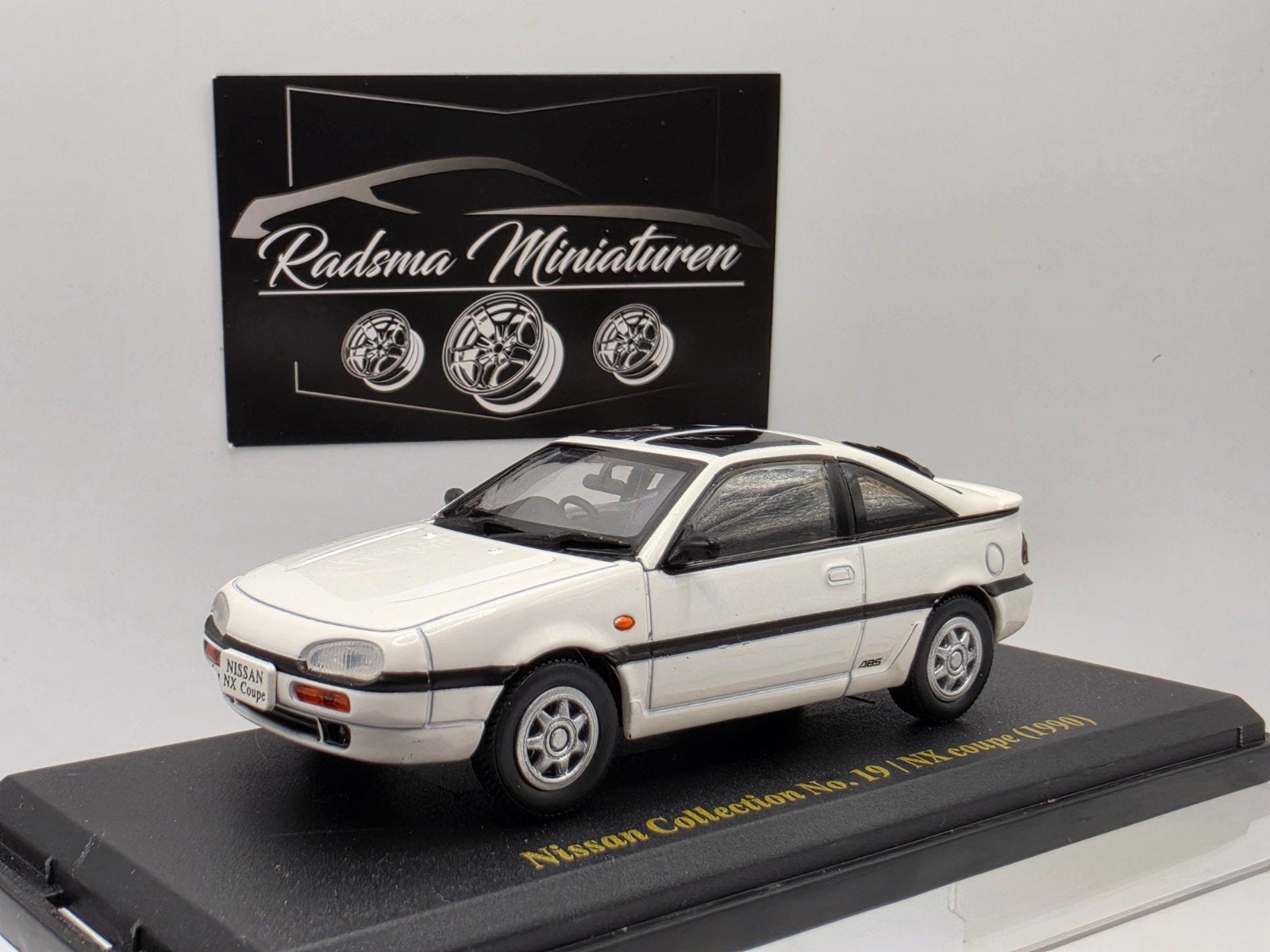 Nissan 100NX Targa - wit - 1:43 Norev Japan collection, Norev japan collection, Auto, Nieuw, Norev