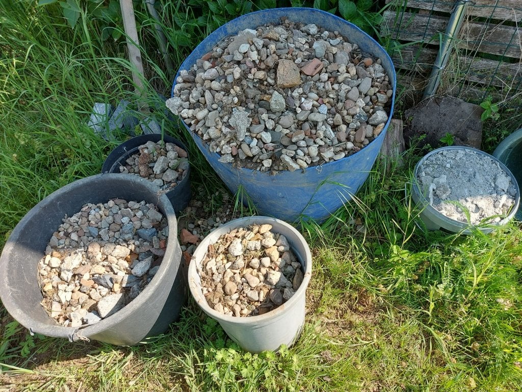 grove , fijne stol en kiezel, Tuin en Terras, Grind, Keien en Split, Ophalen, Overige materialen, Overige typen