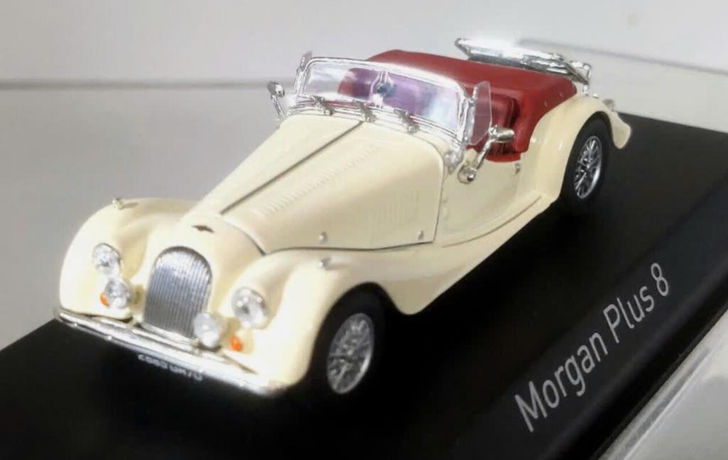MORGAN PLUS 8 1980 IVOOR SCHAAL 1:43 NOREV ref. 270301, Hobby en Vrije tijd, Modelauto's | 1:43, Verzenden, Nieuw, Auto, Norev