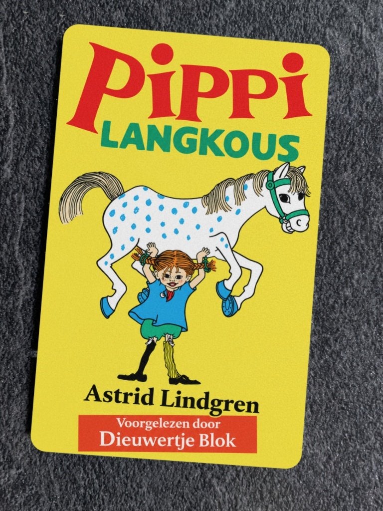Yoto kaart - Pippi Langkous | Dieuwertje Blok, Verzenden, Nieuw, Taal en Lezen, Met geluid