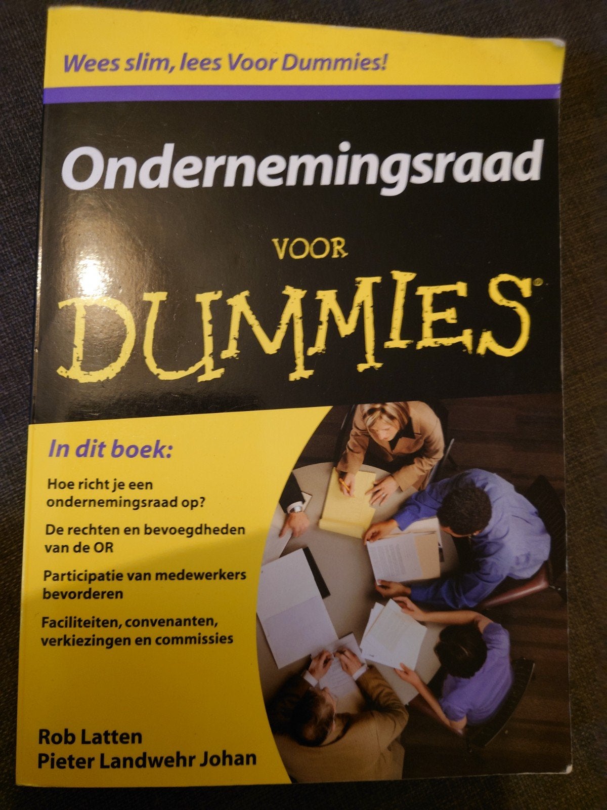 Ondernemingsraad voor Dummies, Zo goed als nieuw, Gamma, Rob Latten, Pieter Landwehr Johan, HBO