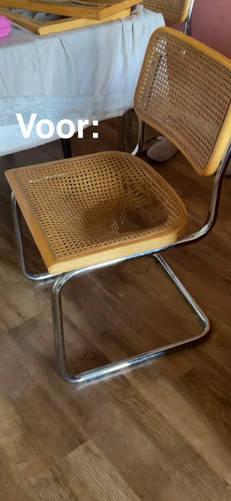 Foto 5 van Marcel Breuer stoel zitting repareren? Nu voor €55!