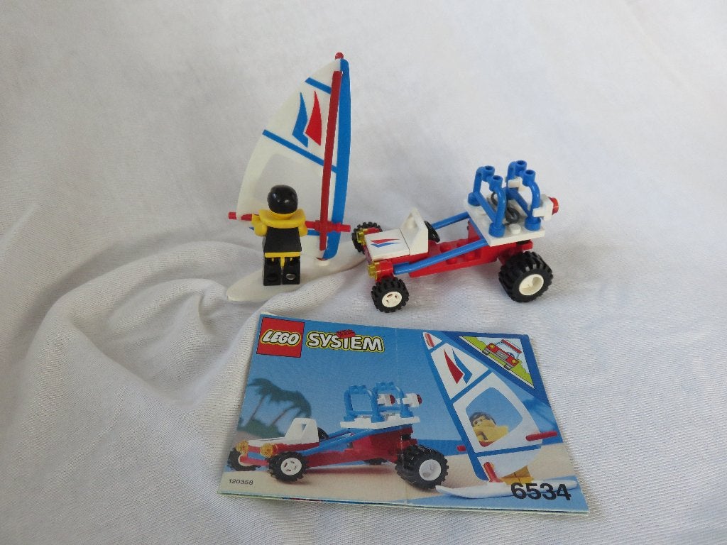 Lego classic town, set 6534 beach bandit, Compleet, Lego, Ophalen of Verzenden, Complete set