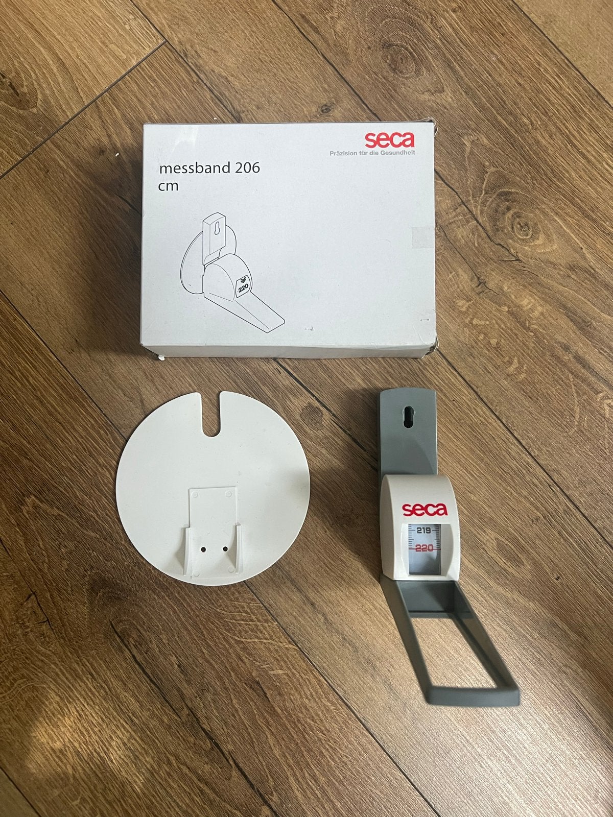 Seca 206 lengtemeter - zo goed als nieuw in doos, Ophalen of Verzenden, Zo goed als nieuw, Overige typen