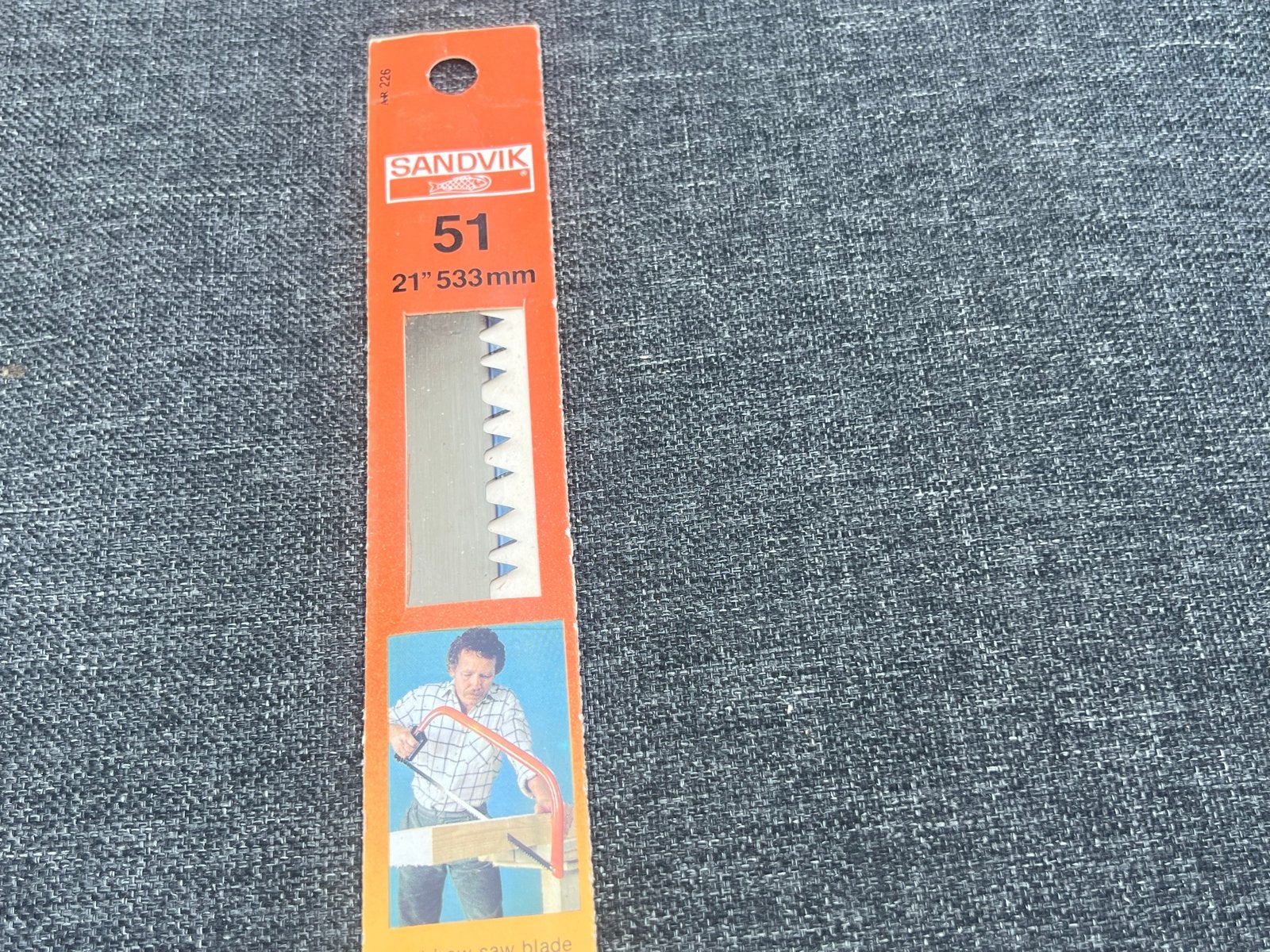 10 Sandvik 51 Zaagbladen - 21" (533mm) - Nieuw in verpakking, Ophalen of Verzenden, Nieuw, Zaag, Overige merken