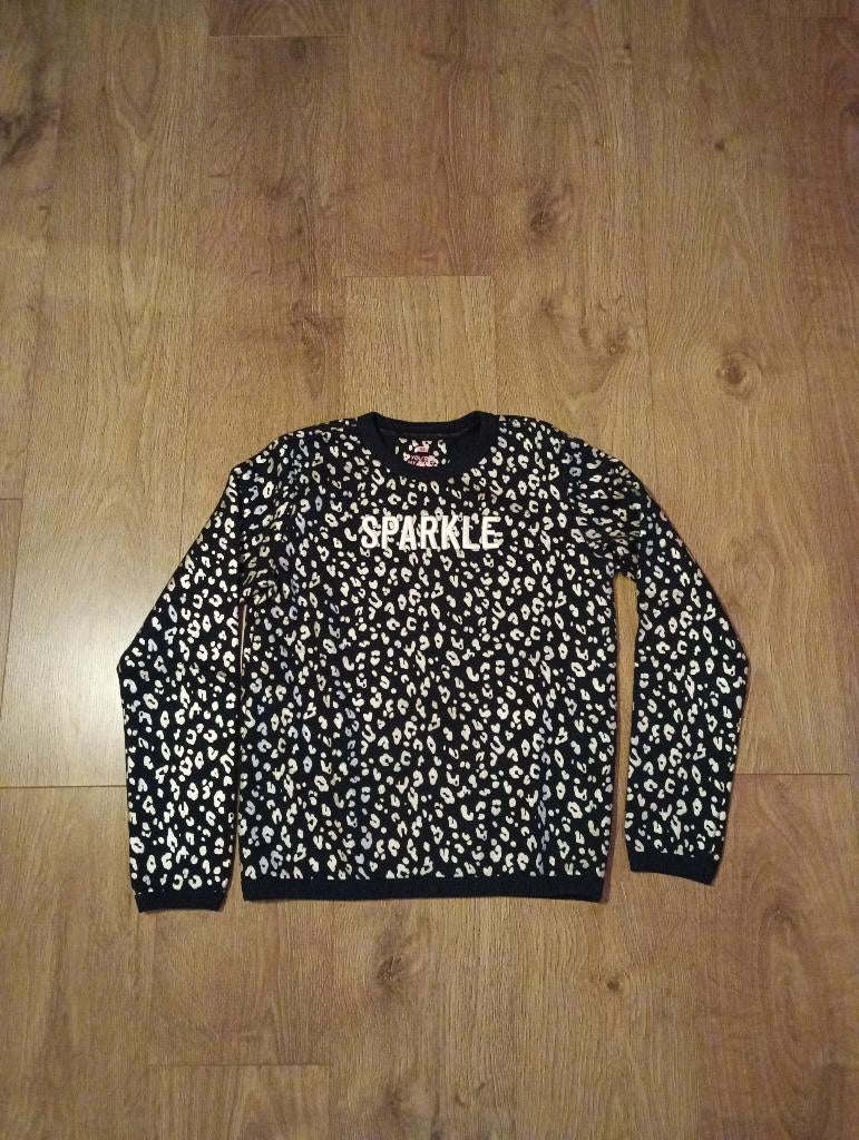 Mooie nieuwe donkerblauwe trui mt 158/164, Kinderen en Baby's, Kinderkleding | Maat 158, Meisje, Trui of Vest, Nieuw, Ophalen of Verzenden