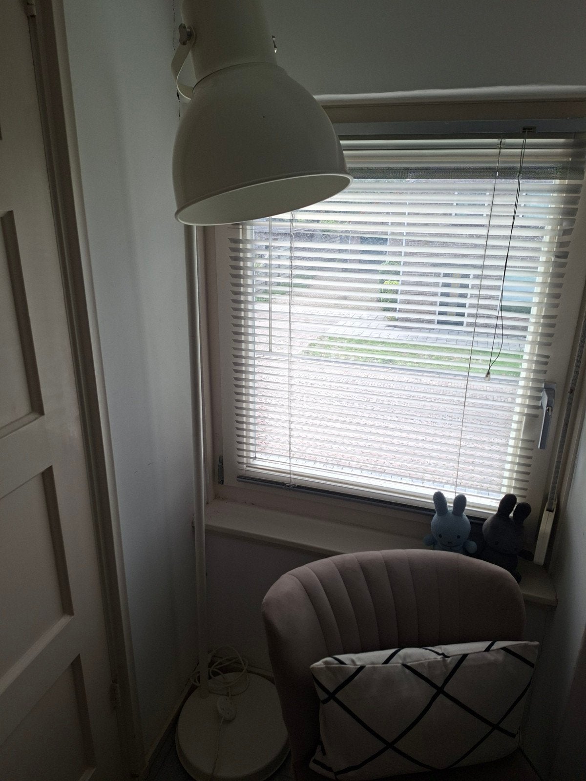 ikea hektar lamp wit, Ophalen, Zo goed als nieuw, 150 tot 200 cm