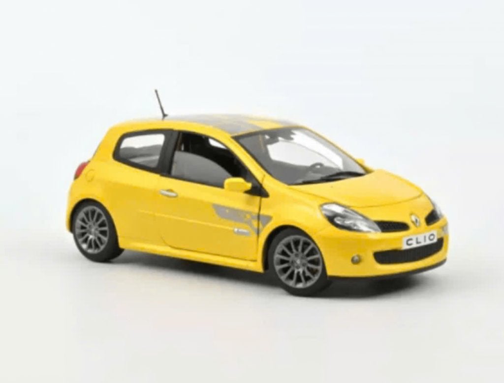 Renault Clio R.S. F1 Team 2007 Sirius Geel NOREV 1/18 185236, Ophalen of Verzenden, Nieuw, Auto, Norev