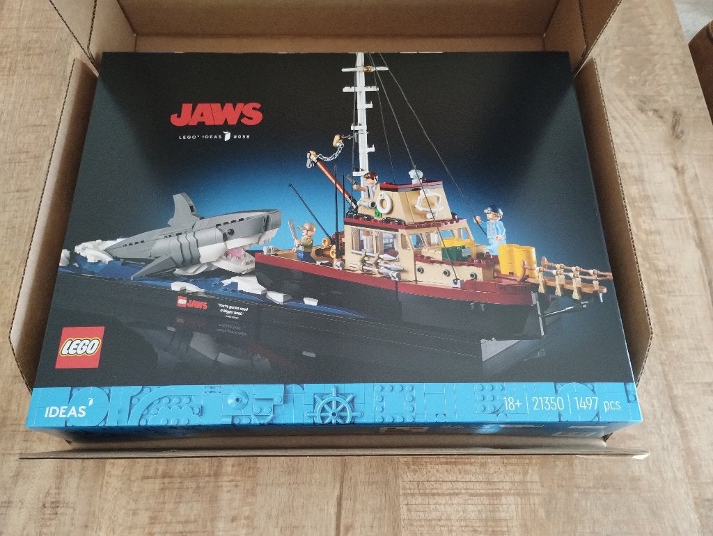 Lego Ideas; Jaws; 21350; nieuw!!, Lego, Nieuw, Ophalen of Verzenden, Ideas