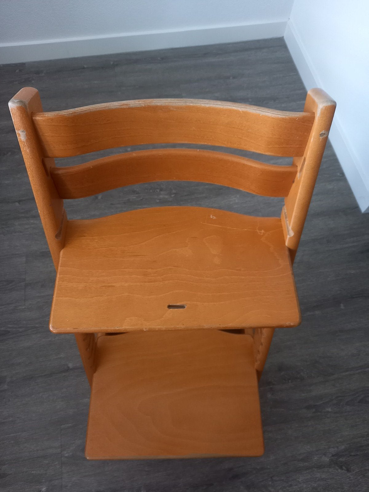 trip trap oud model kinderstoel., Ophalen, Gebruikt, Meegroeistoel, Aanschuifbaar