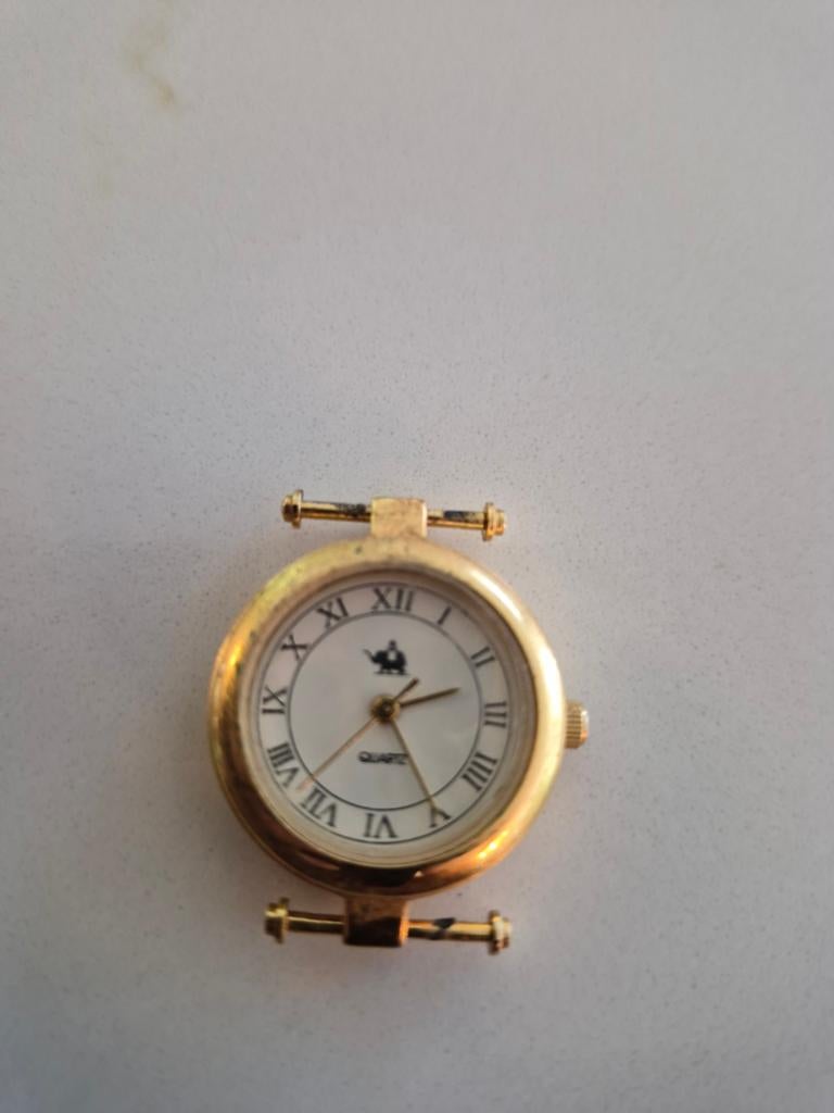 Vintage Simon Lévelt Horloge - Quartz - Uniek Logo, Ophalen of Verzenden