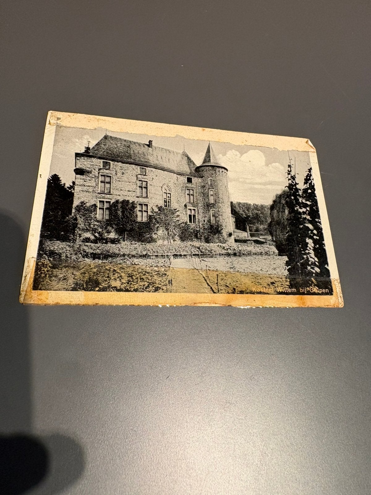 Oude ansichtkaart Kasteel Wittem bij Gulpen – kaart, Verzenden, Limburg