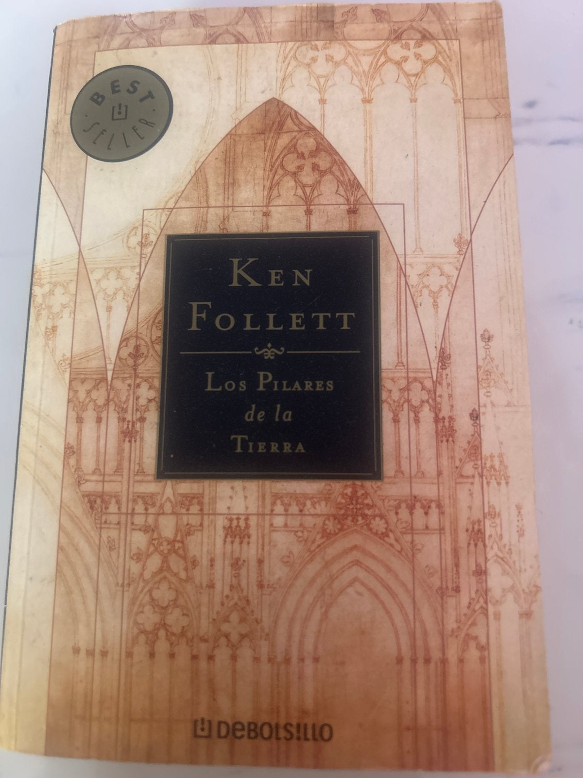 Los Pilares de la Tierra - Ken Follett (Spaanse editie), Ophalen, Gelezen, Europa overig