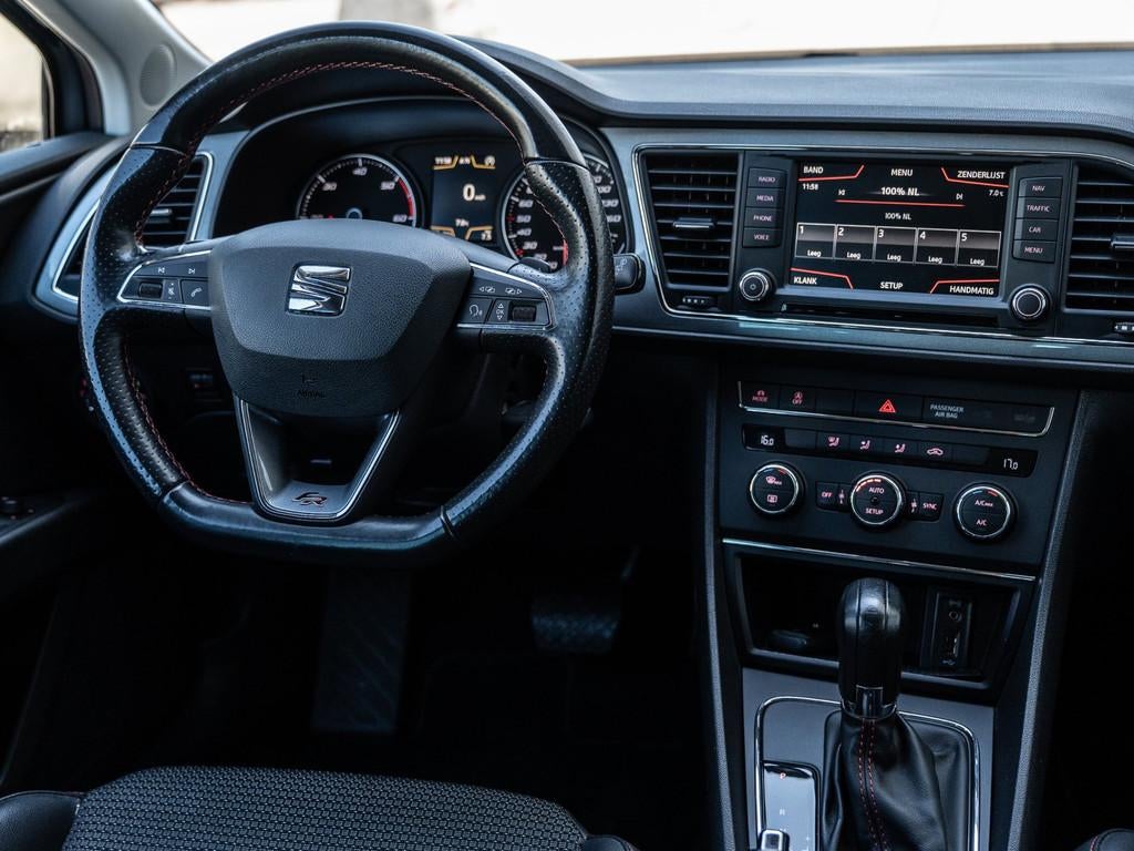 Seat LEON 2.0 TDI FR - AUTOMAAT - CARPLAY - NAVI - CRUISE /, USB, Gebruikt, Euro 6, 4 cilinders