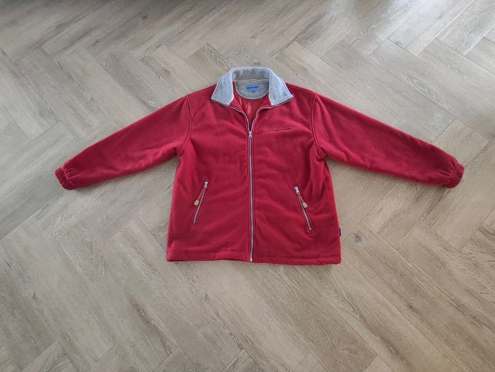 Vest rood fleece Colorado maat XL, Ophalen of Verzenden