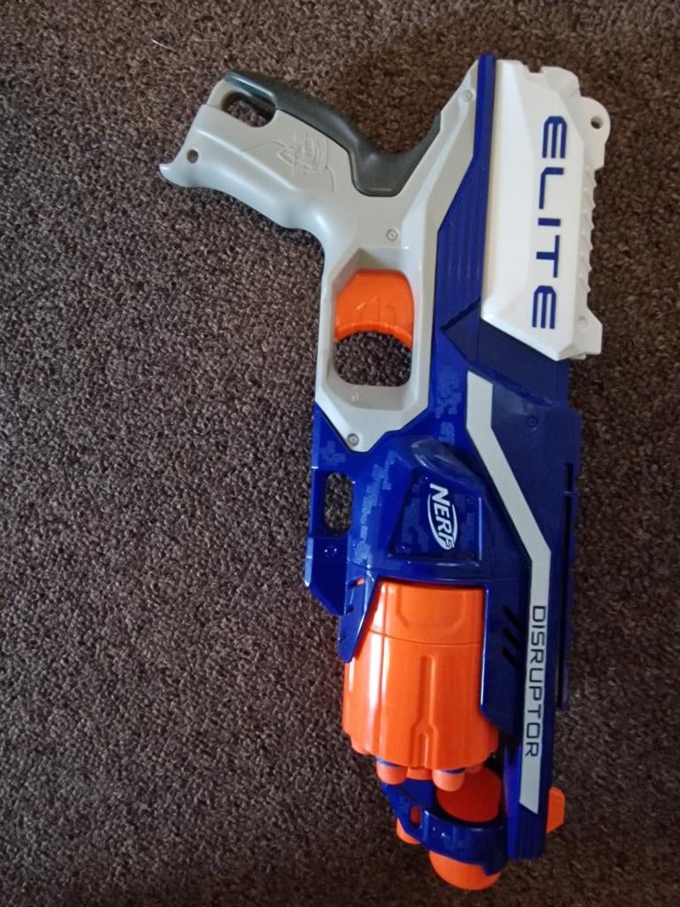 Nerf Elite Disruptor Blaster, Ophalen of Verzenden, Zo goed als nieuw, Jongen of Meisje