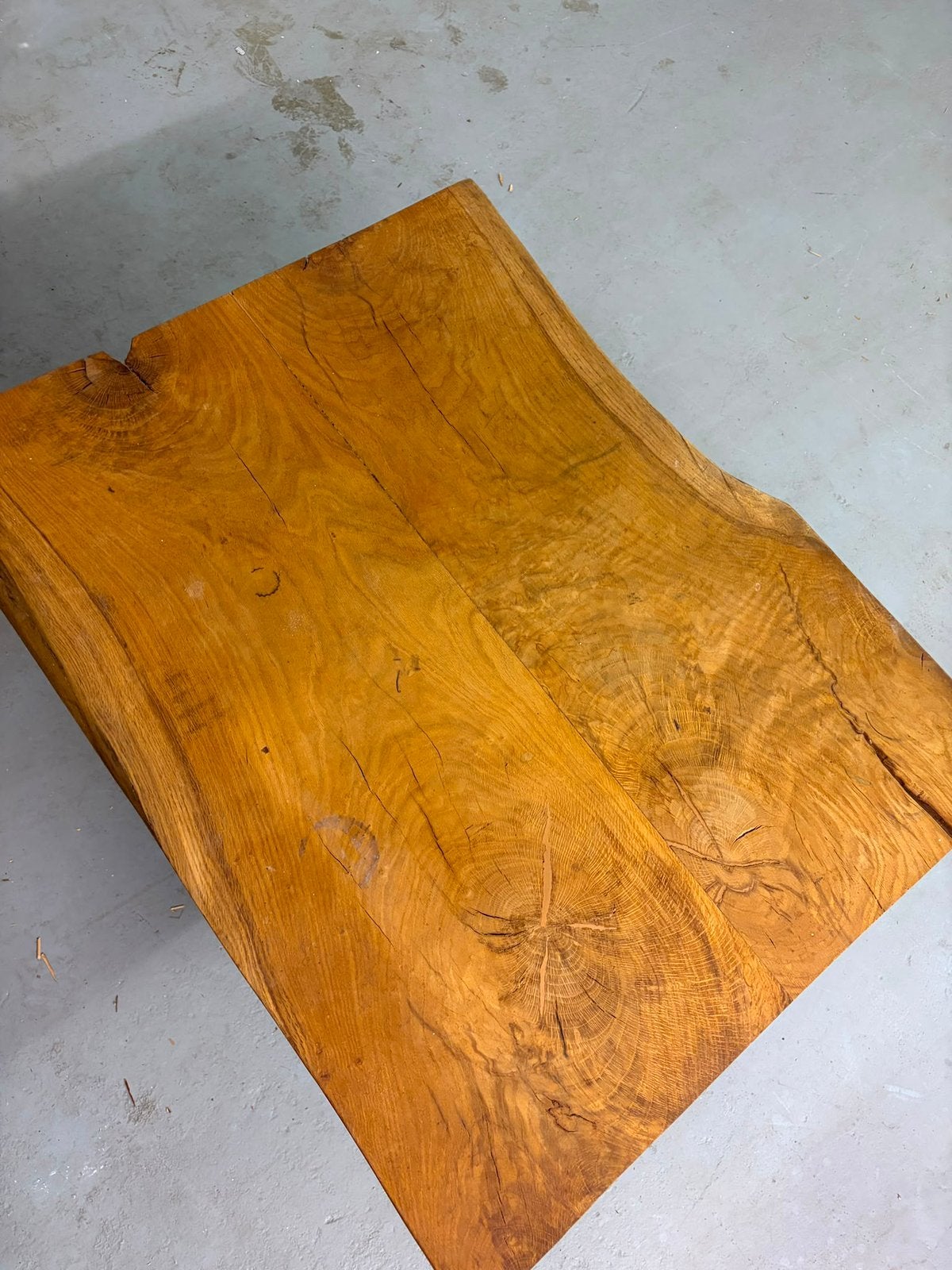 Salontafel eikhout te koop, Ophalen, Gebruikt