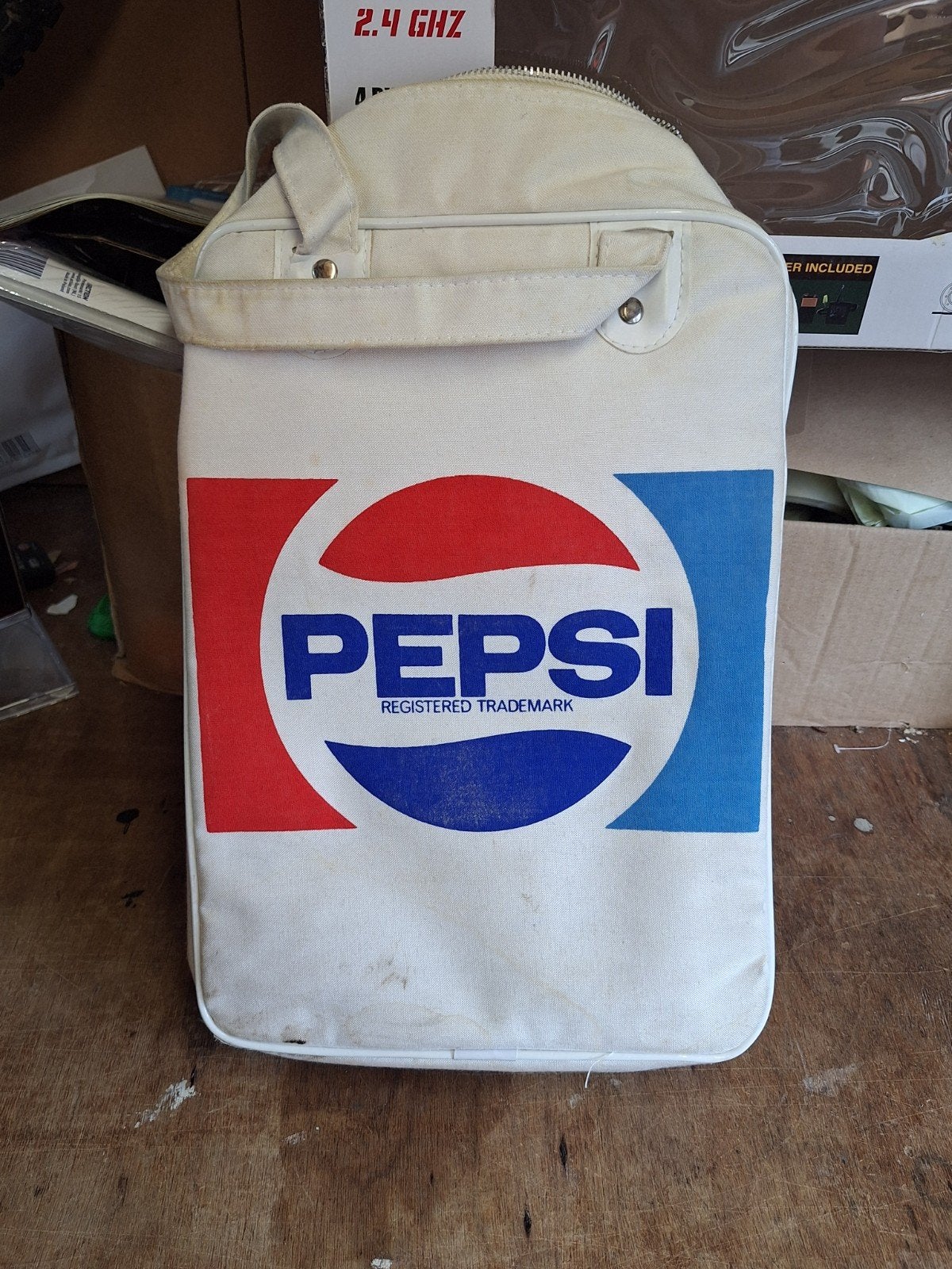 Vintage Pepsi Cola Koeltas - Jaren '80, Ophalen of Verzenden, Gebruikt, Gebruiksvoorwerp