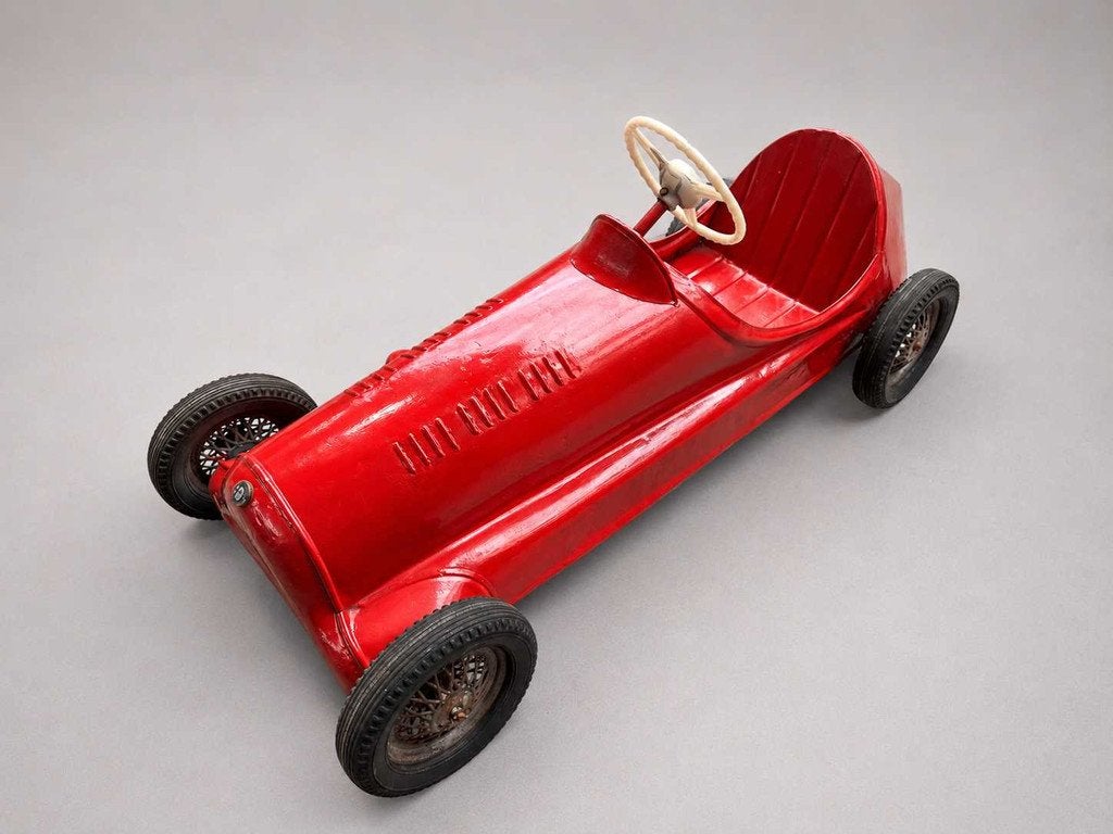1950 Alfa Romeo Pedal Car | Original Vintage Pedal Car, Overige carrosserieën, Overige brandstoffen, Bedrijf, Alfa Romeo
