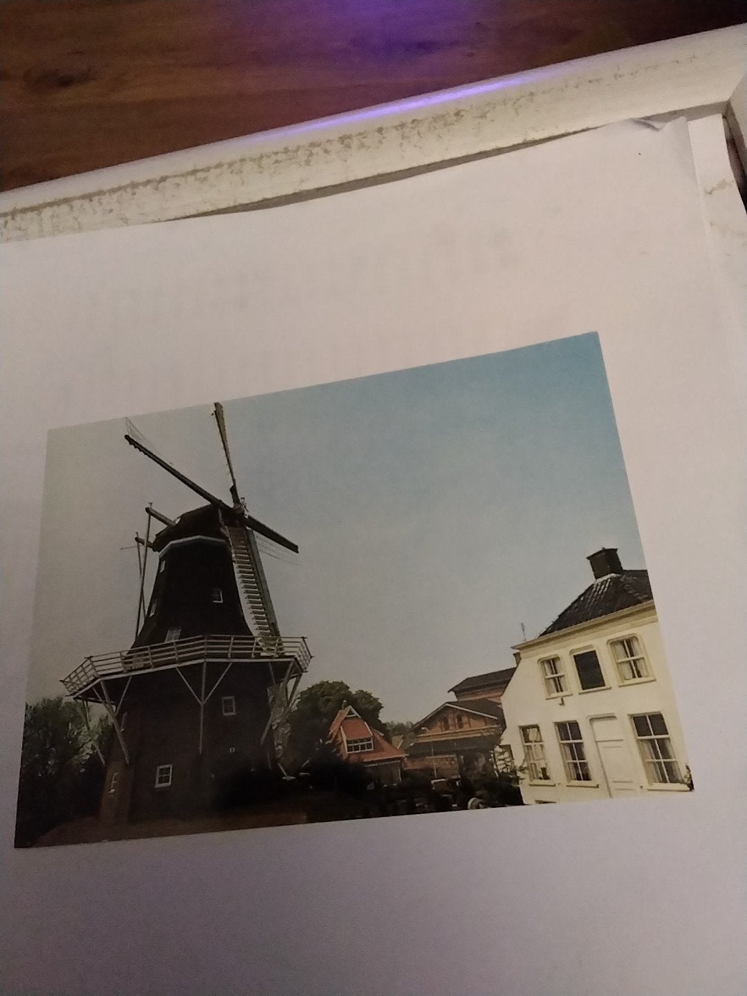 Ansichtkaart Winsum (Gr.) - Molen De Ster, Ophalen of Verzenden, 1980 tot heden, Ongelopen, Groningen