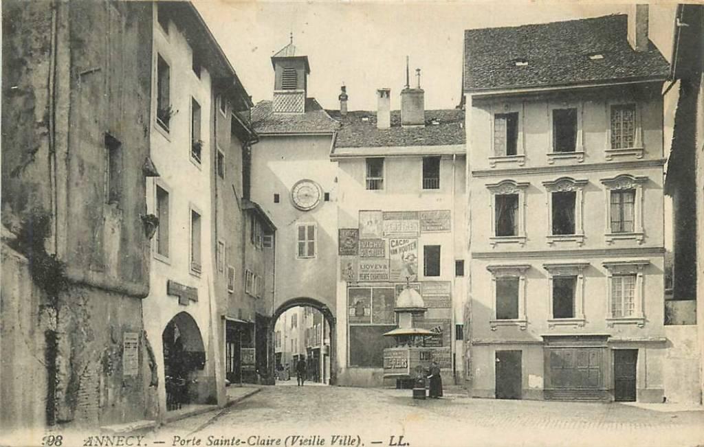 381-415-021 Annecy Porte Sainte-Claire, Verzenden, Voor 1920, Frankrijk