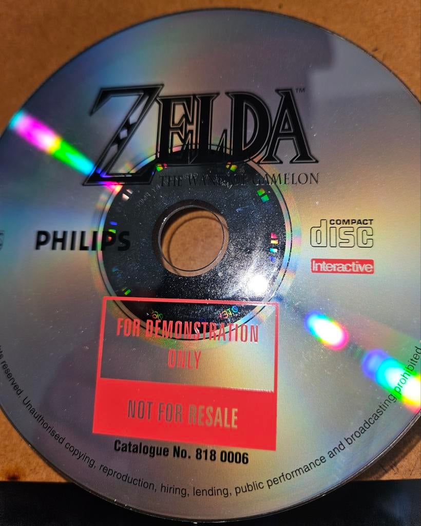 Zelda The Wand of Gamelon Philips CD-i, Spelcomputers en Games, Games | Overige, 1 speler, Ophalen of Verzenden, Zo goed als nieuw
