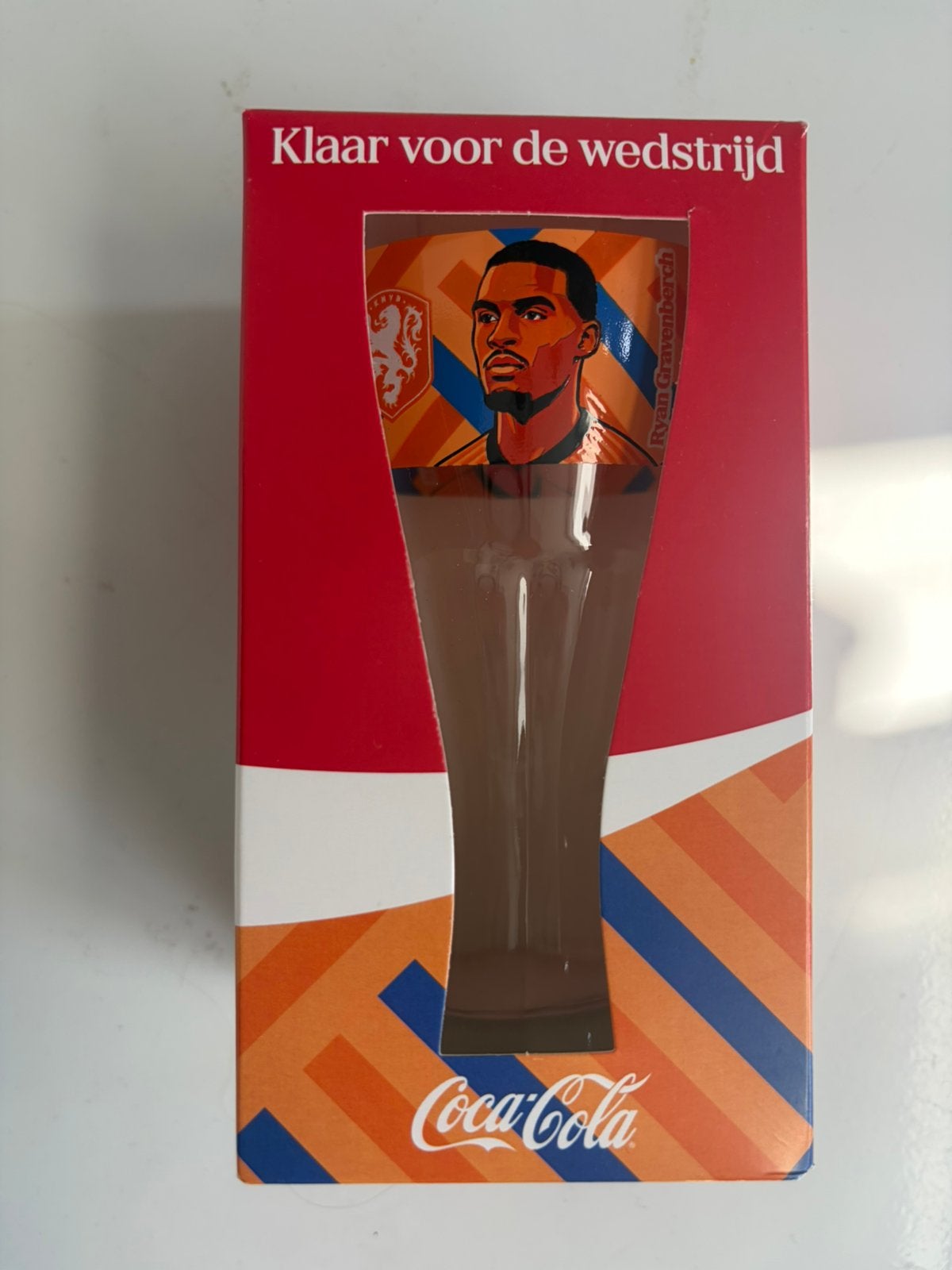 Coca-Cola WK glas Ryan Gravenberch, Ophalen of Verzenden, Nieuw, Gebruiksvoorwerp